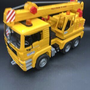 Bruder Man Tele Crane TC-4500 TGA 41.440 Construction building Toy GERMANY -A